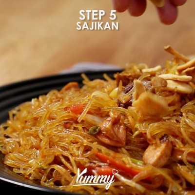 Resep Masakan Bihun Goreng Belacan Mercon dari Chef Yummy 