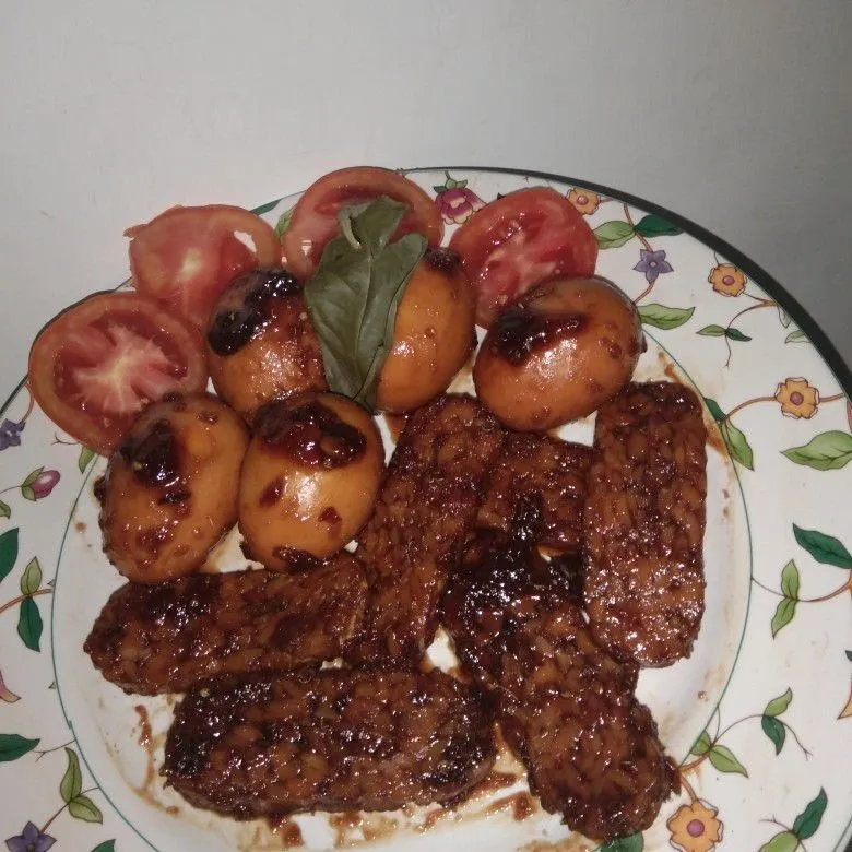 Telur Tempe Bacem Medan #AlaAnakKos