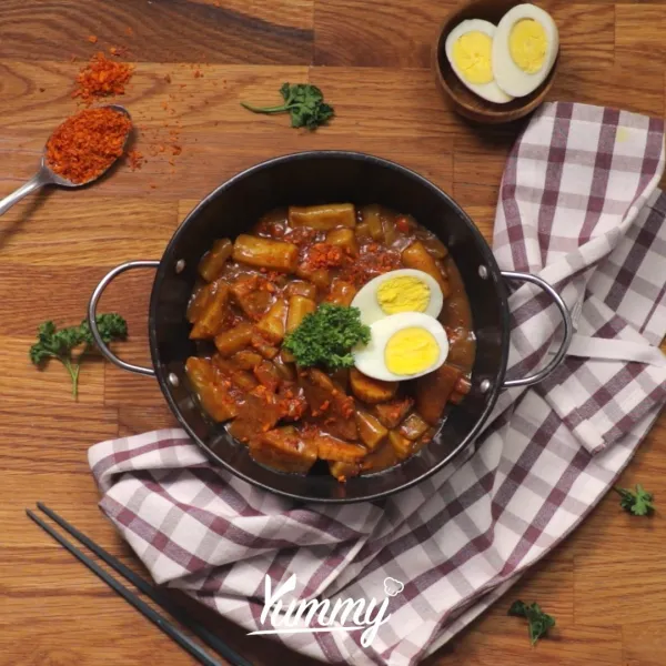 Tteokbokki Curry Jepang