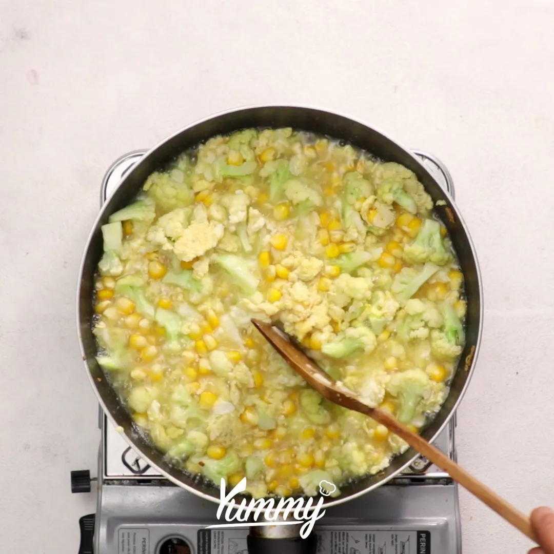 Step 3 Tumis Orek Telur Sayur