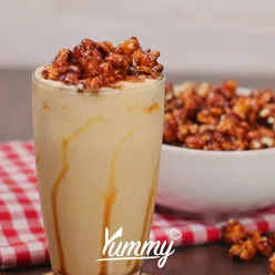 Salted Caramel Popcorn & Milkshake