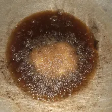 Panaskan minyak, goreng kentang hingga kecokelatan.