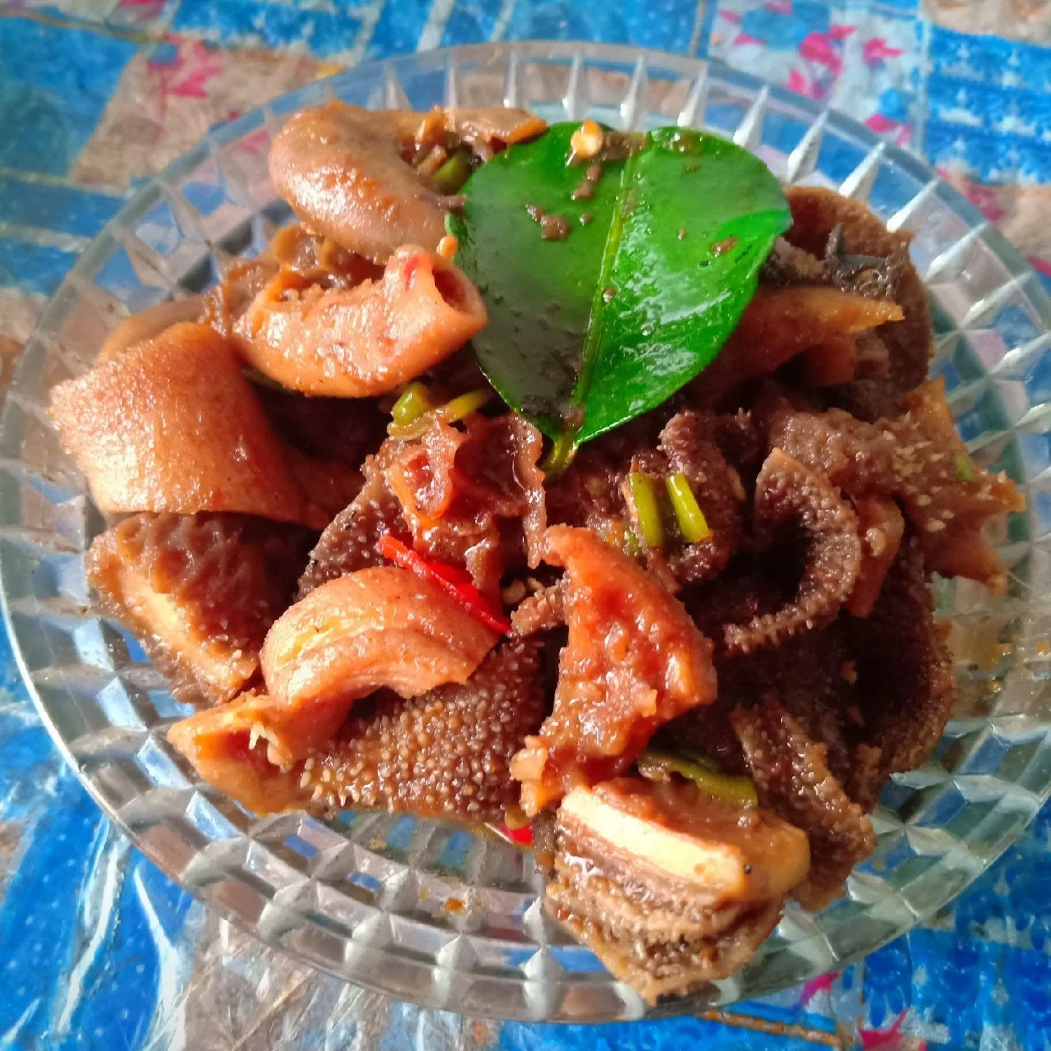 Babat Gongso Pedas Manis