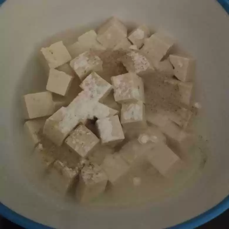 Step 1 Ayam Jamur Tahu Kecap