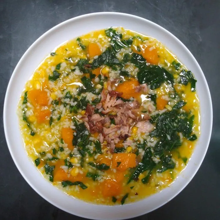 Bubur Sayur Ayam Suwir #AlaAnakKos