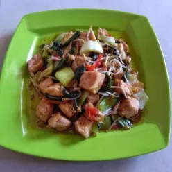 Pokcoy Tumis Tahu Tauge
