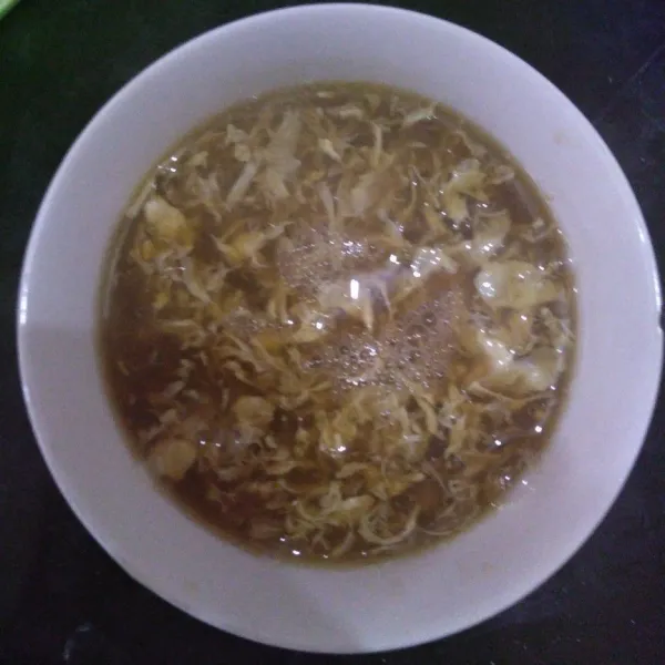 Setelah dingin, saos siap untuk disajikan.