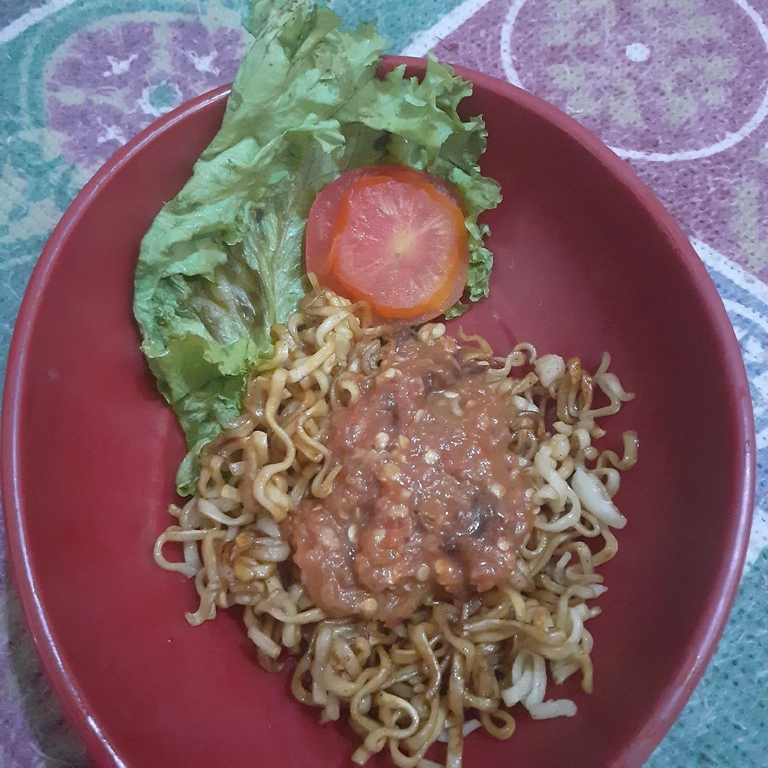 Mie Geprek Sambal Korek #AlaAnakKos