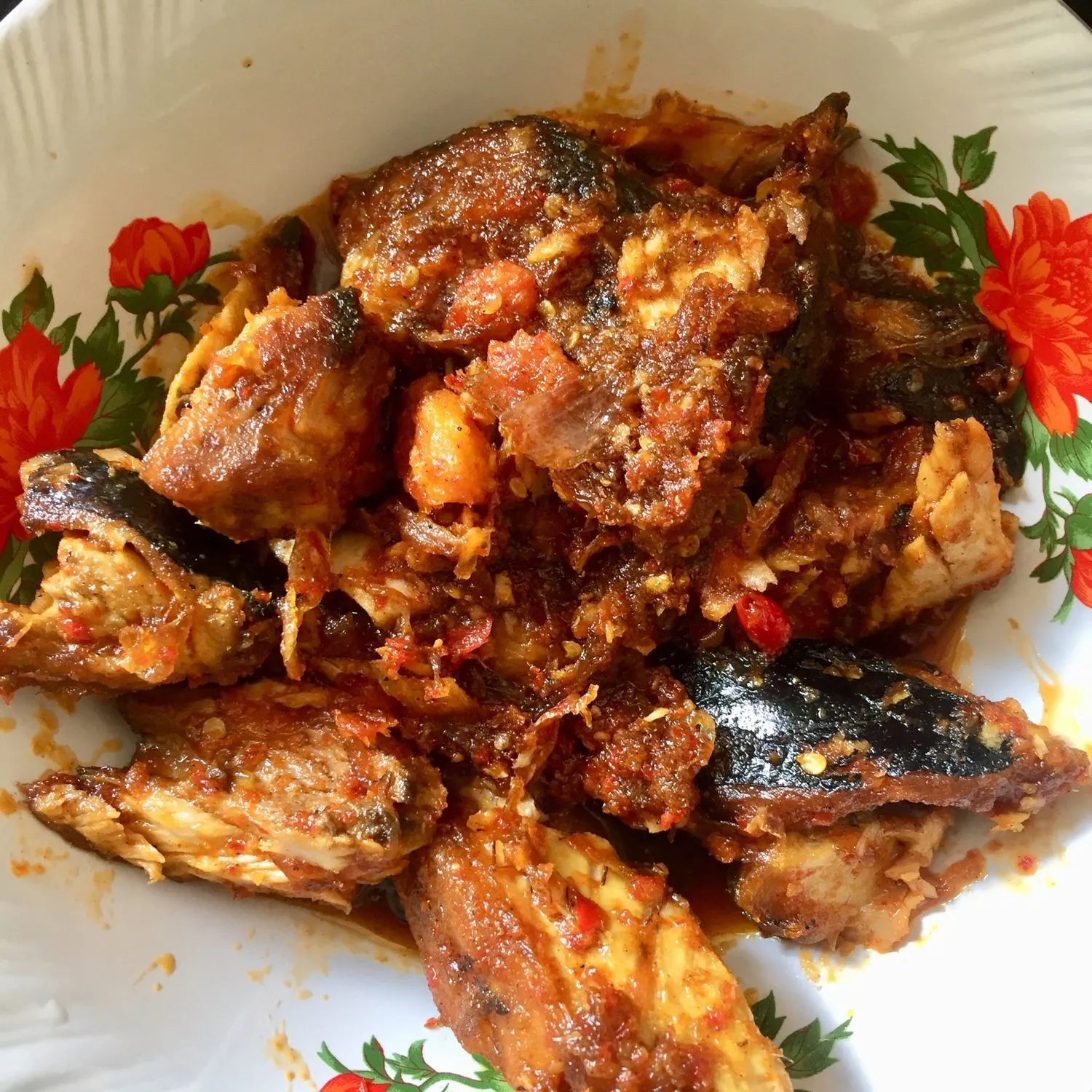 Balado Ikan Tenggiri