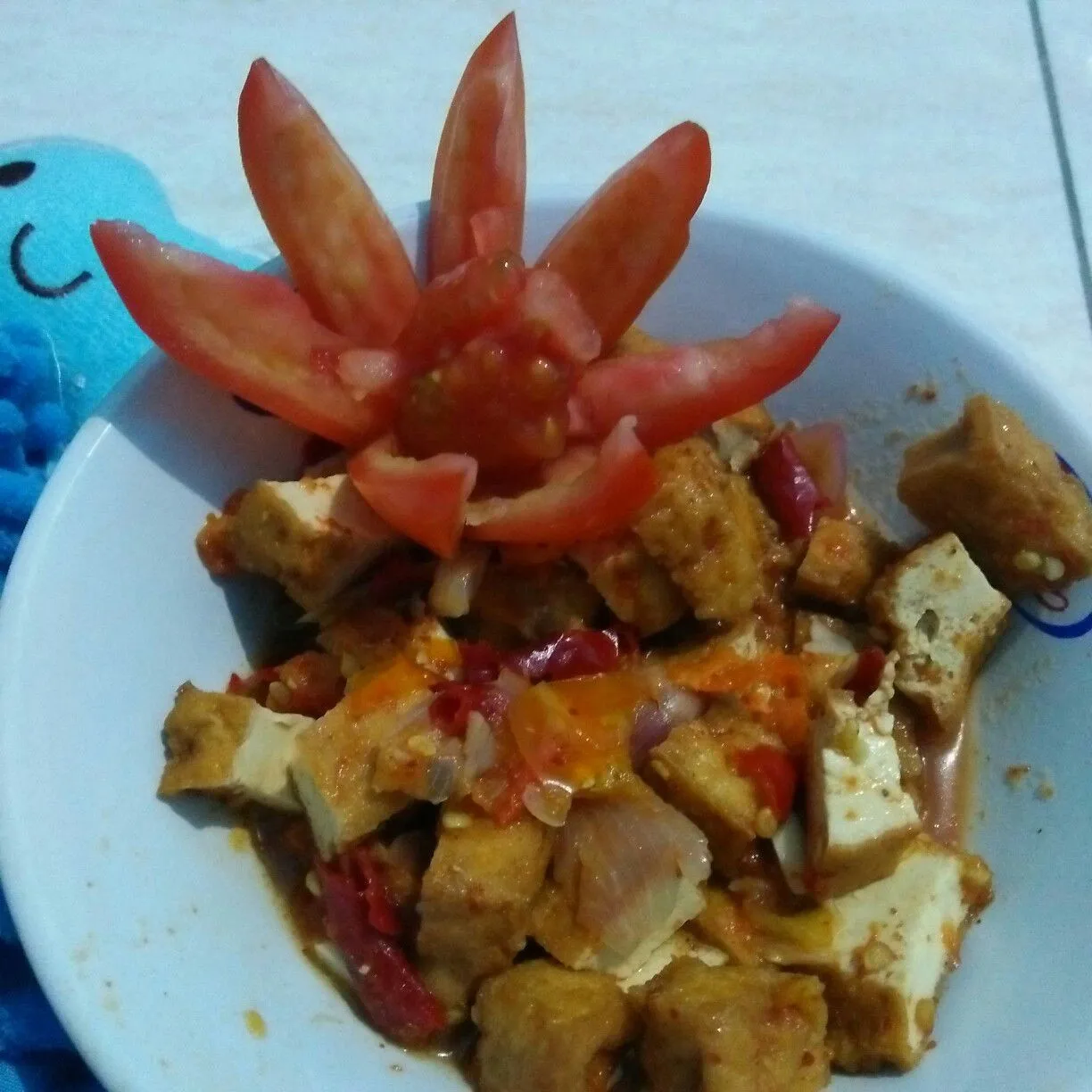 Balado Tahu Pedas