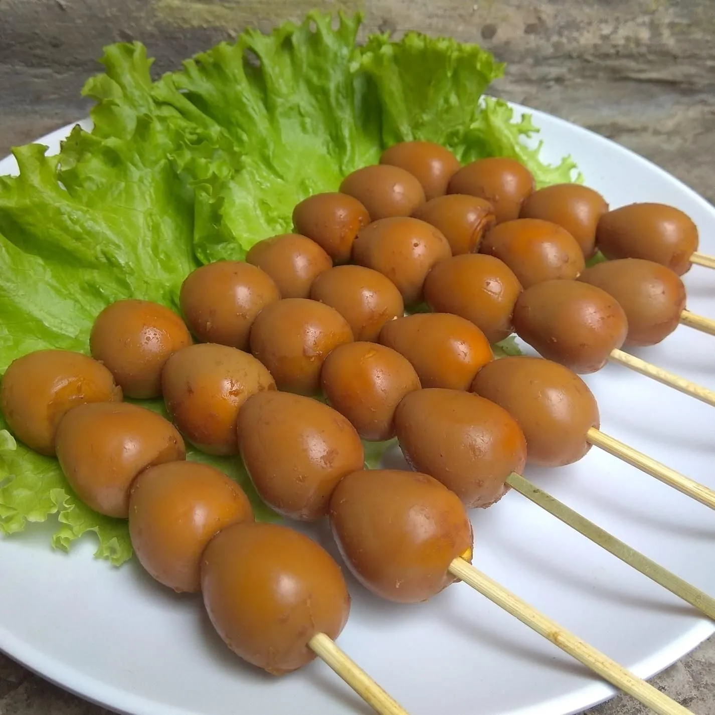 Sate Pindang Telur Puyuh