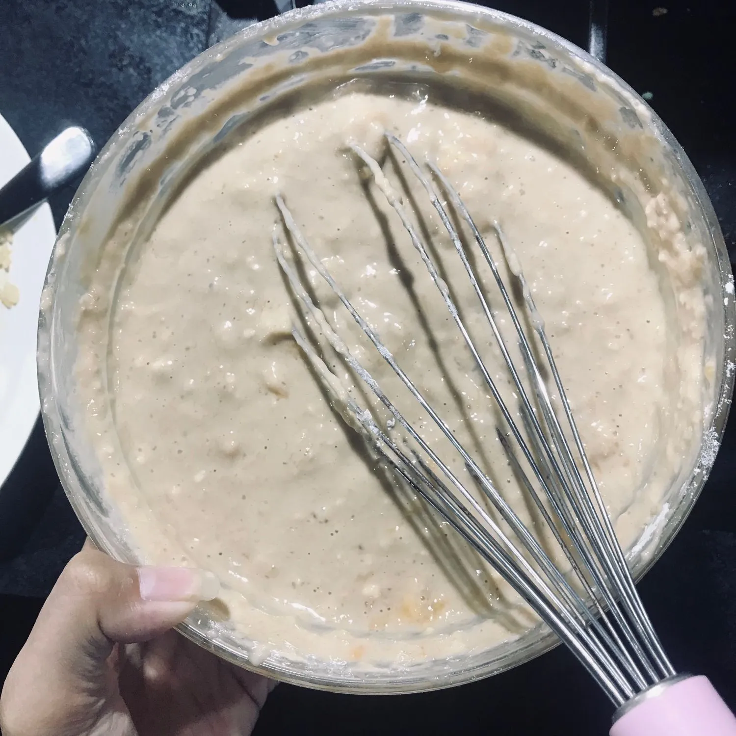 Step 4 Panekuk Pisang Madu