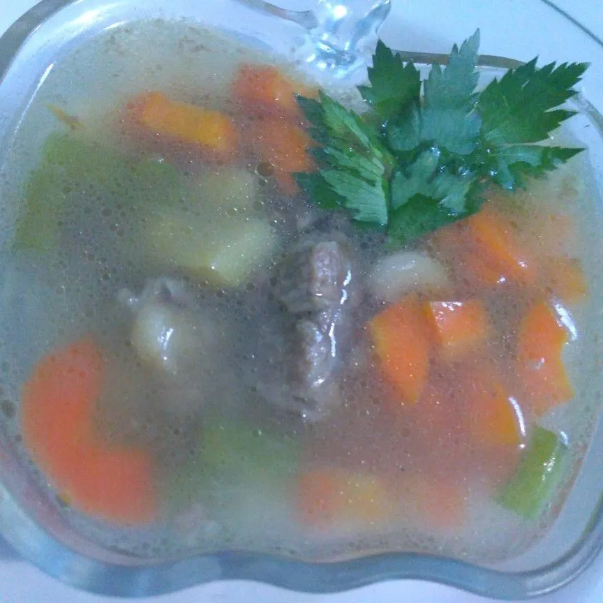 Soup Daging Bumbu Rajang