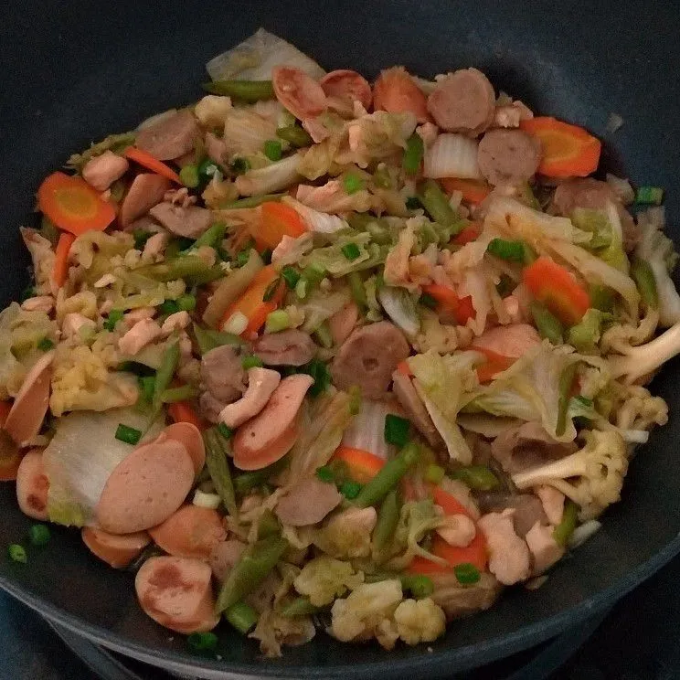 Capcay Ayam Komplit #AlaAnakKos