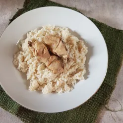 Nasi Tim Ayam Bangka #AlaAnakKos