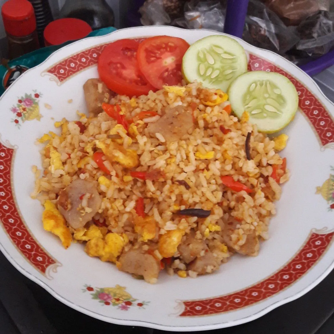 Nasi Goreng Sambal Roa #AlaAnakKos