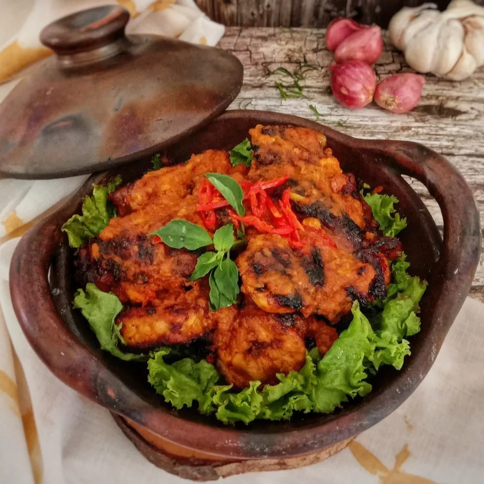 Ayam dan Tempe  Bakar Taliwang #AlaAnakKos