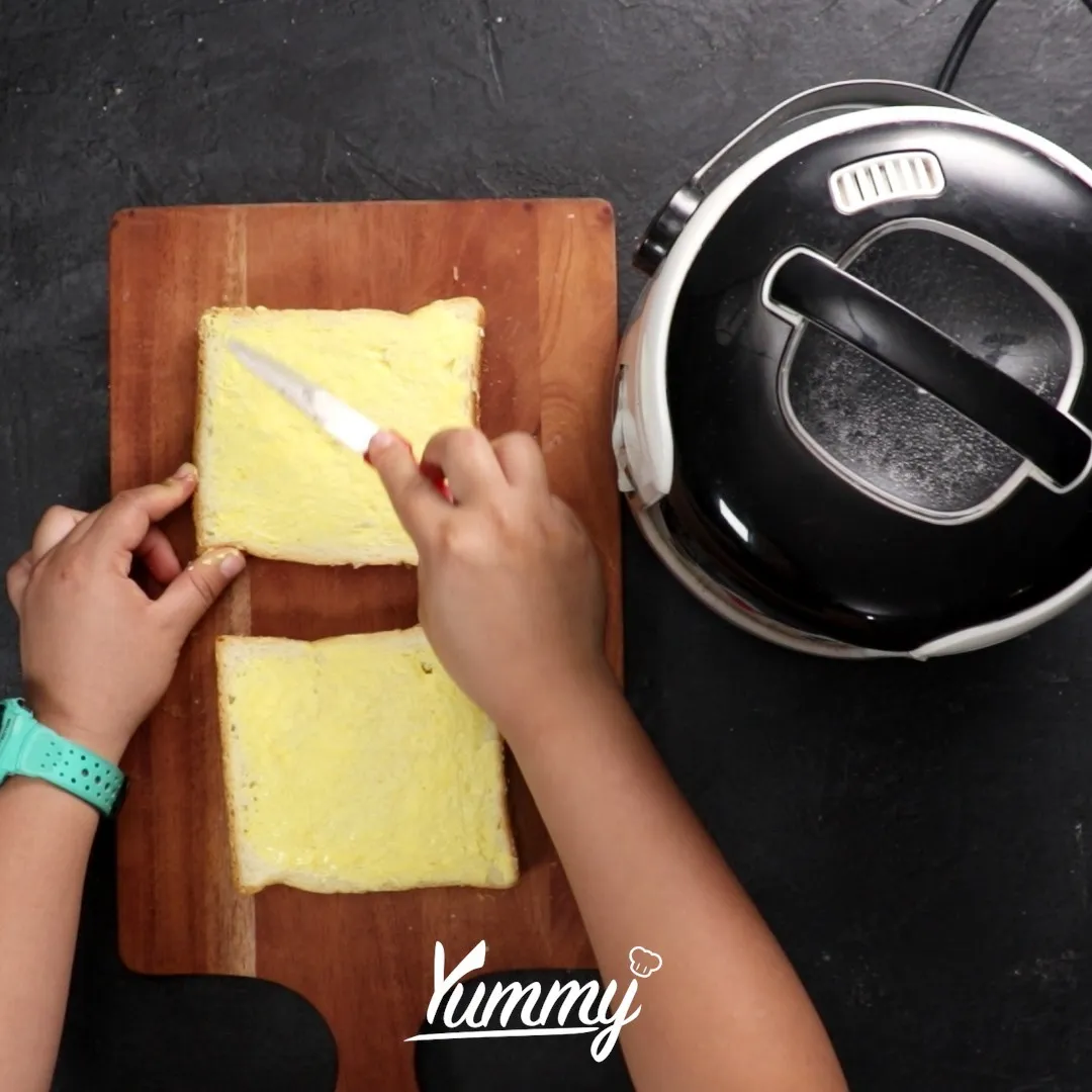 Step 2 Roti Kukus Ala Anak Kost