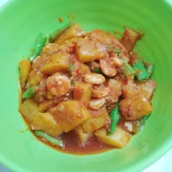 Sambal Goreng Kentang Udang Buncis