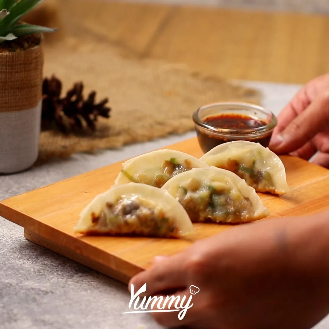 Step 5 Veggie Gyoza