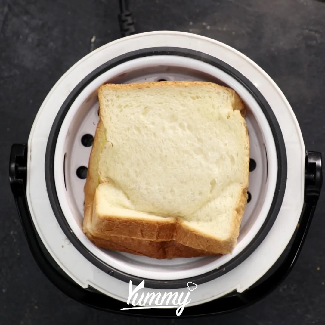 Step 4 Roti Kukus Ala Anak Kost