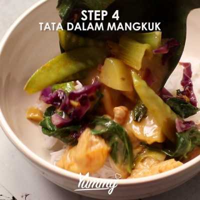 Step 4 Bihun Sayuran Kuah Kari
