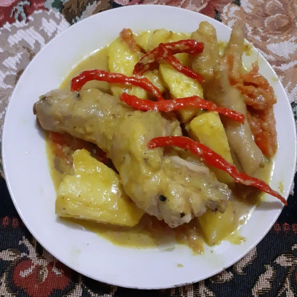 Gulai Ayam Nanas #AlaAnakKos