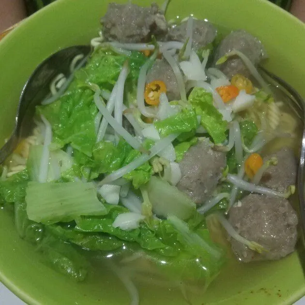 Indomie Bakso Tauge #AlaAnakKos