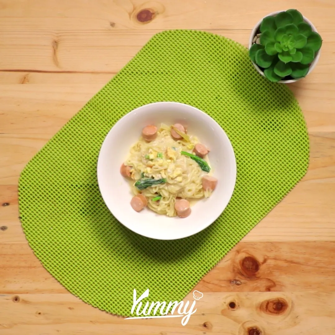 Step 5 Mie Kuah Susu