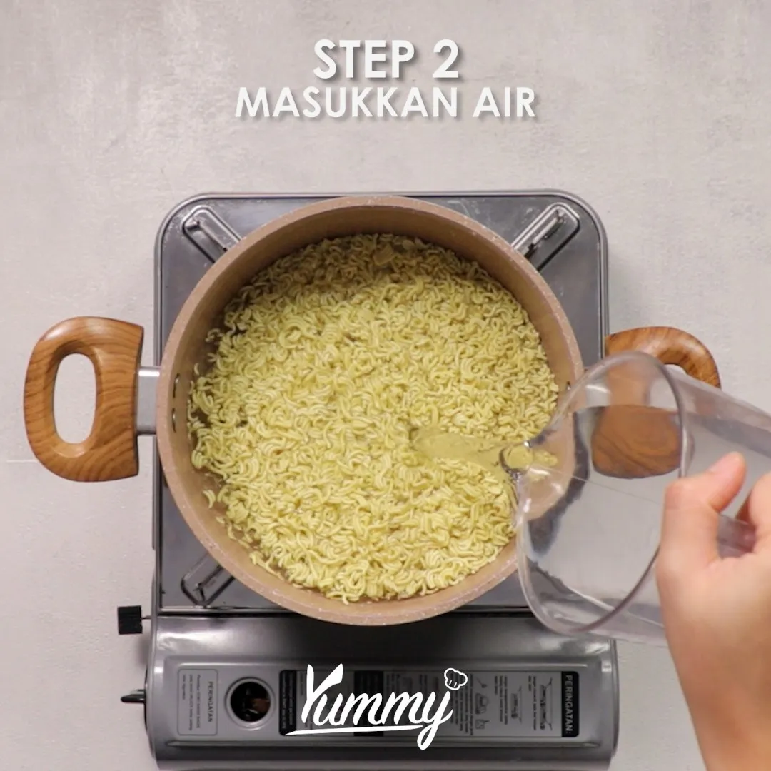 Step 2 Bubur Mie Instan