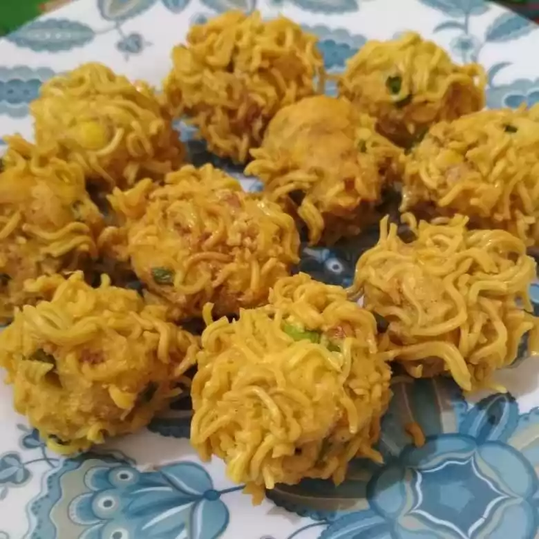 Step 8 Bola Tahu Kornet Mie