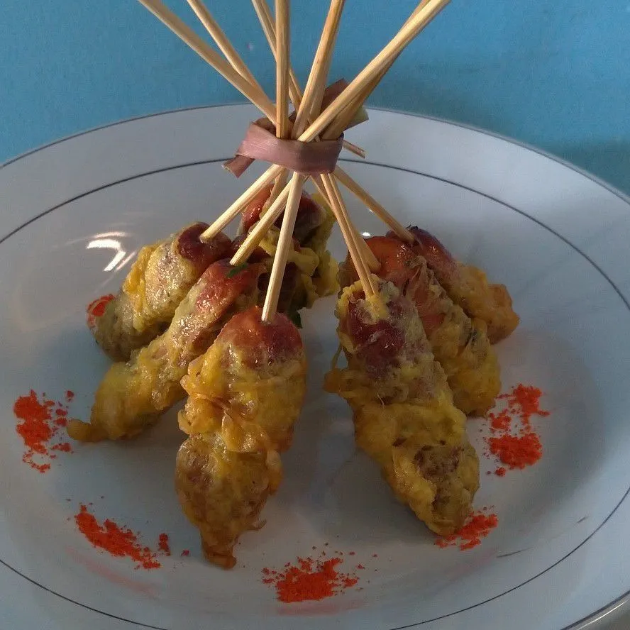 Sosis gulung telur #AlaAnakKos