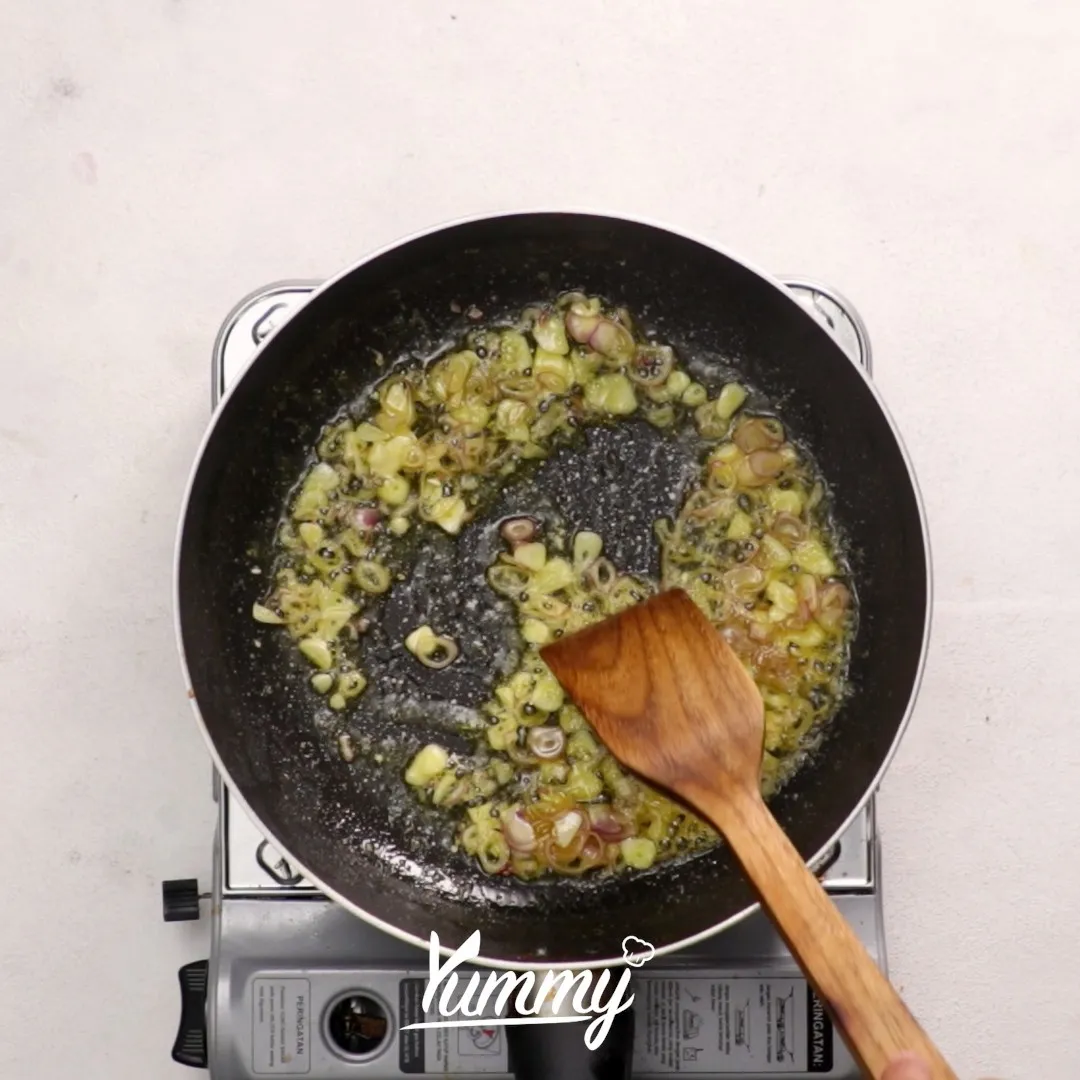 Step 1 Tumis Orek Telur Sayur