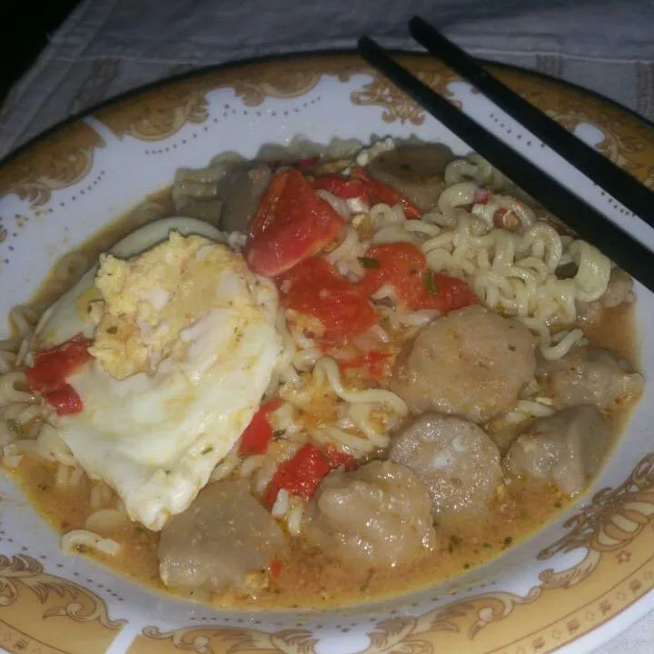 Indomie Bakso Spesial #AlaAnakKos