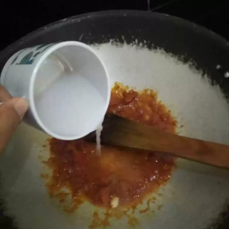 Step 8 Cheese Rapeokki
