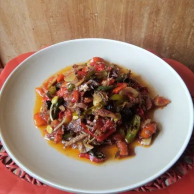Tumis Ikan Asin