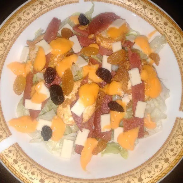 Beef Egg Tofu Salad #RabuEkstraPoin