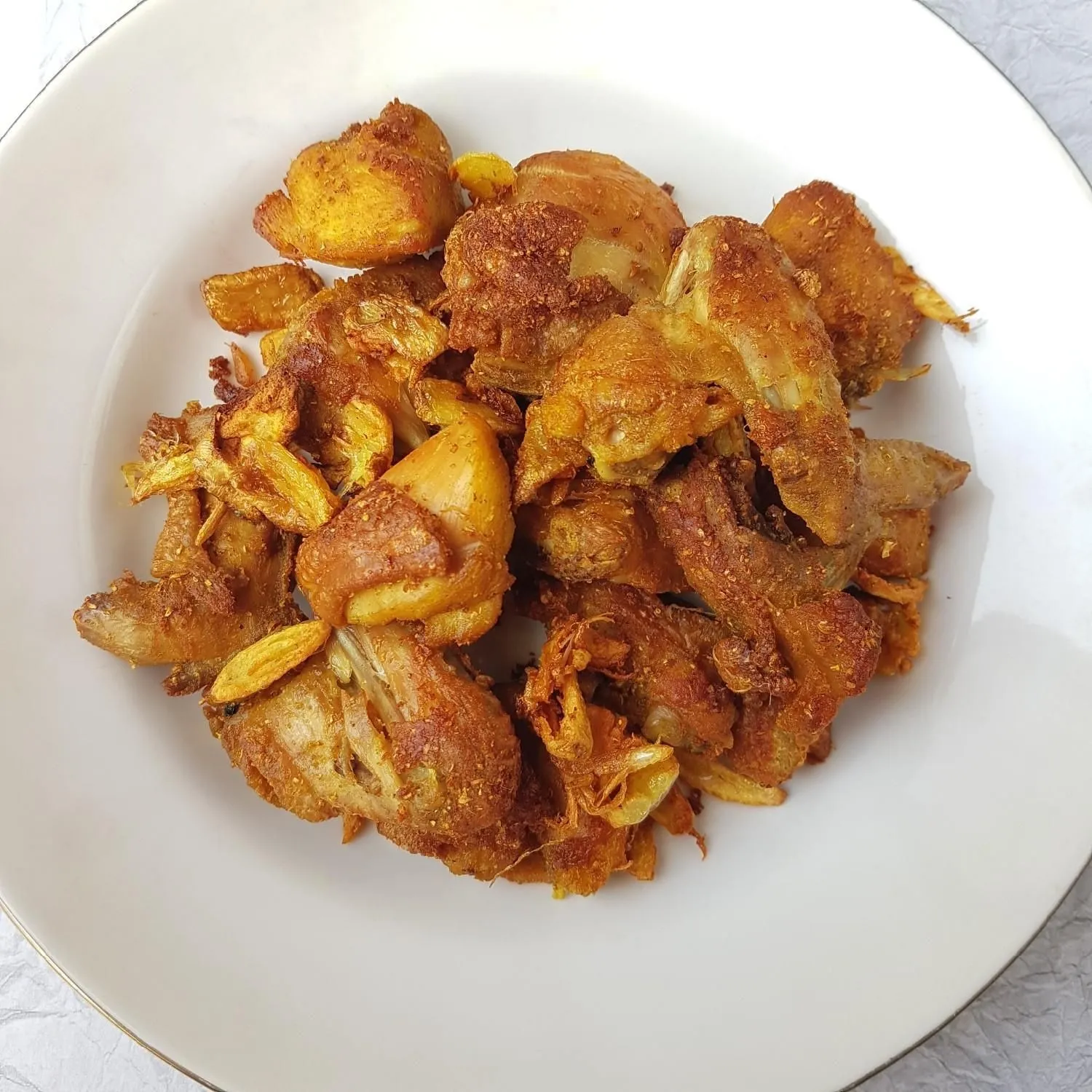 Ayam Goreng Bawang Tanpa Ungkep
