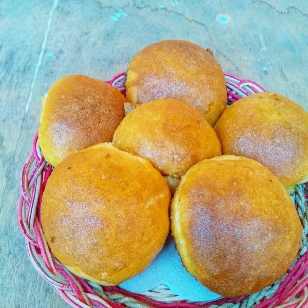Mexican Bun siap disajikan.