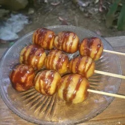 Sate Talas Goreng
