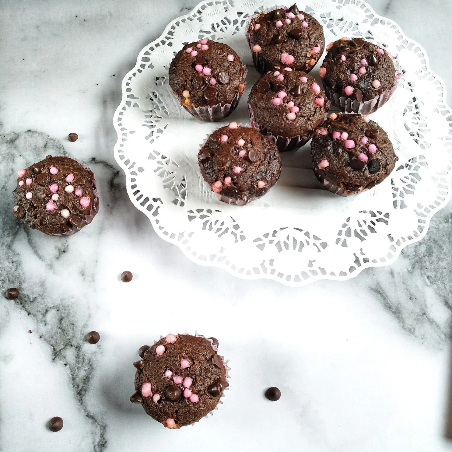 Chocolate Custard Muffin