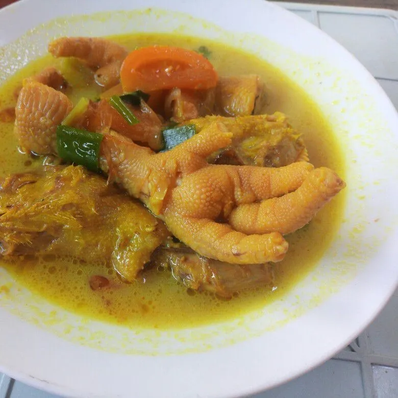 Opor Kepala Ceker Ayam  #AlaAnakKos