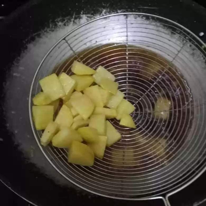 Step 1 Sambal Goreng Kentang Udang Buncis