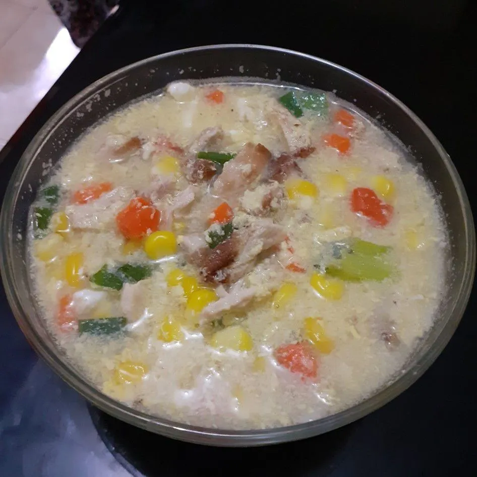 Sup Ayam Jagung Praktis #AlaAnakKos