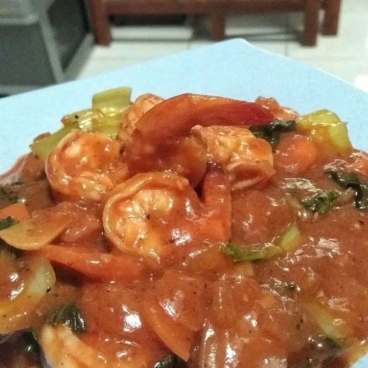 Udang Sayur BBQ