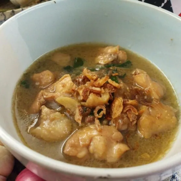 Sop Buntut Ayam