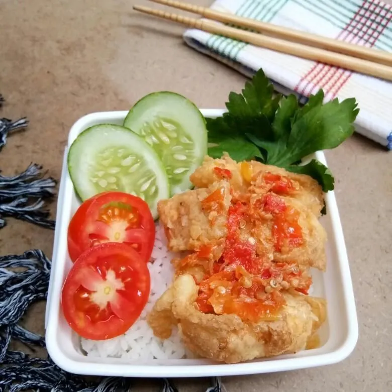 Telur Geprek Box #RabuEkstraPoin