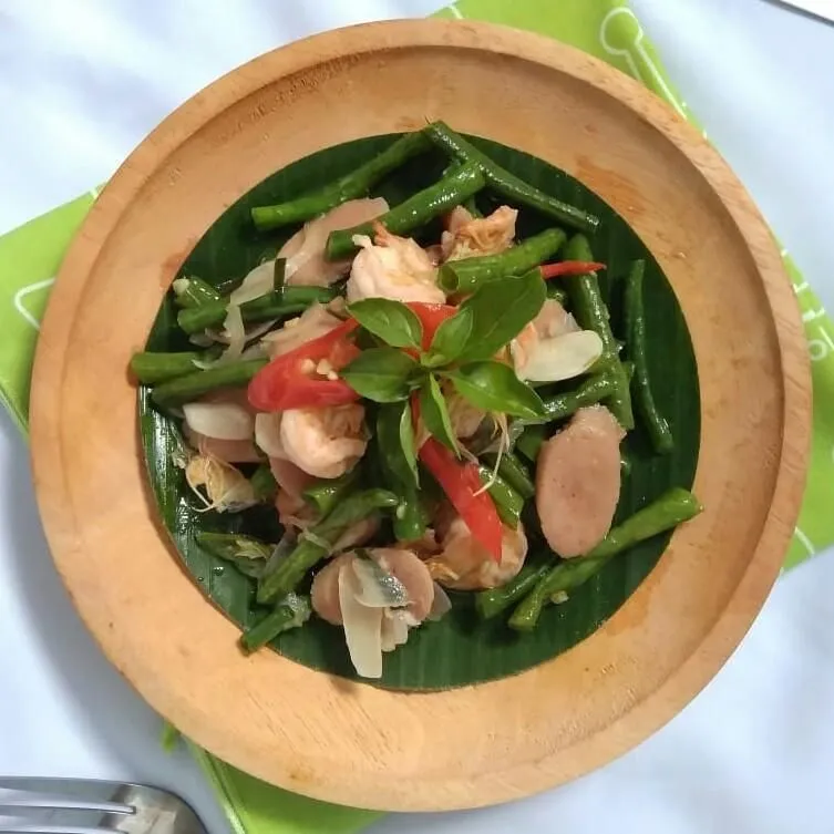 Kacang Panjang Masak Daun Jeruk