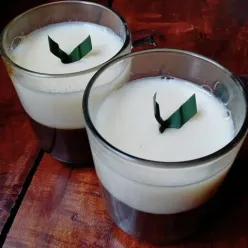 Puding Es Kopi Item #RabuEkstraPoin