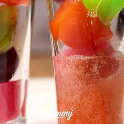 Step 5 Es Soda Pelangi Ala Yummy